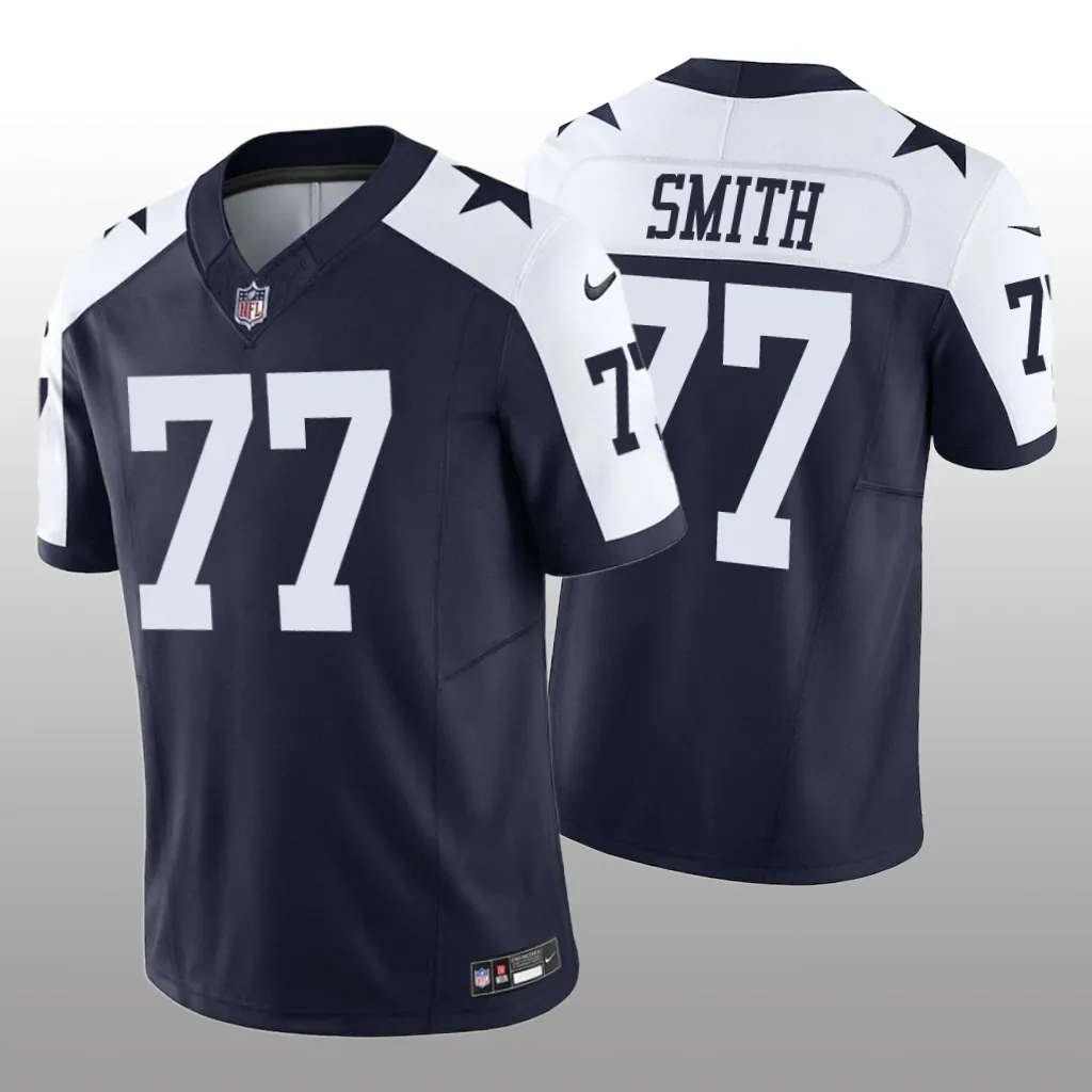 Dallas Cowboys Tyron Smith Navy Jersey Vapor F.U.S.E. Limited - Men's