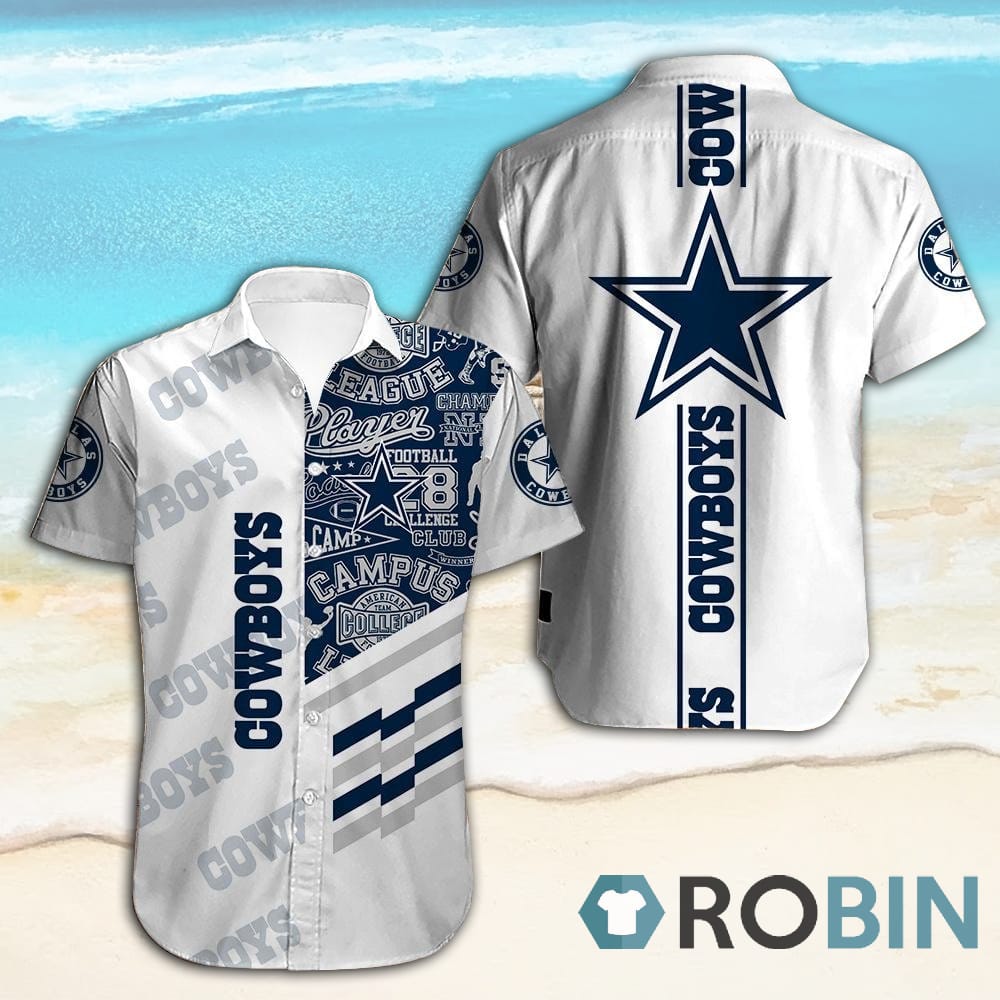 Dallas Cowboys Up Hawaiian Shirt