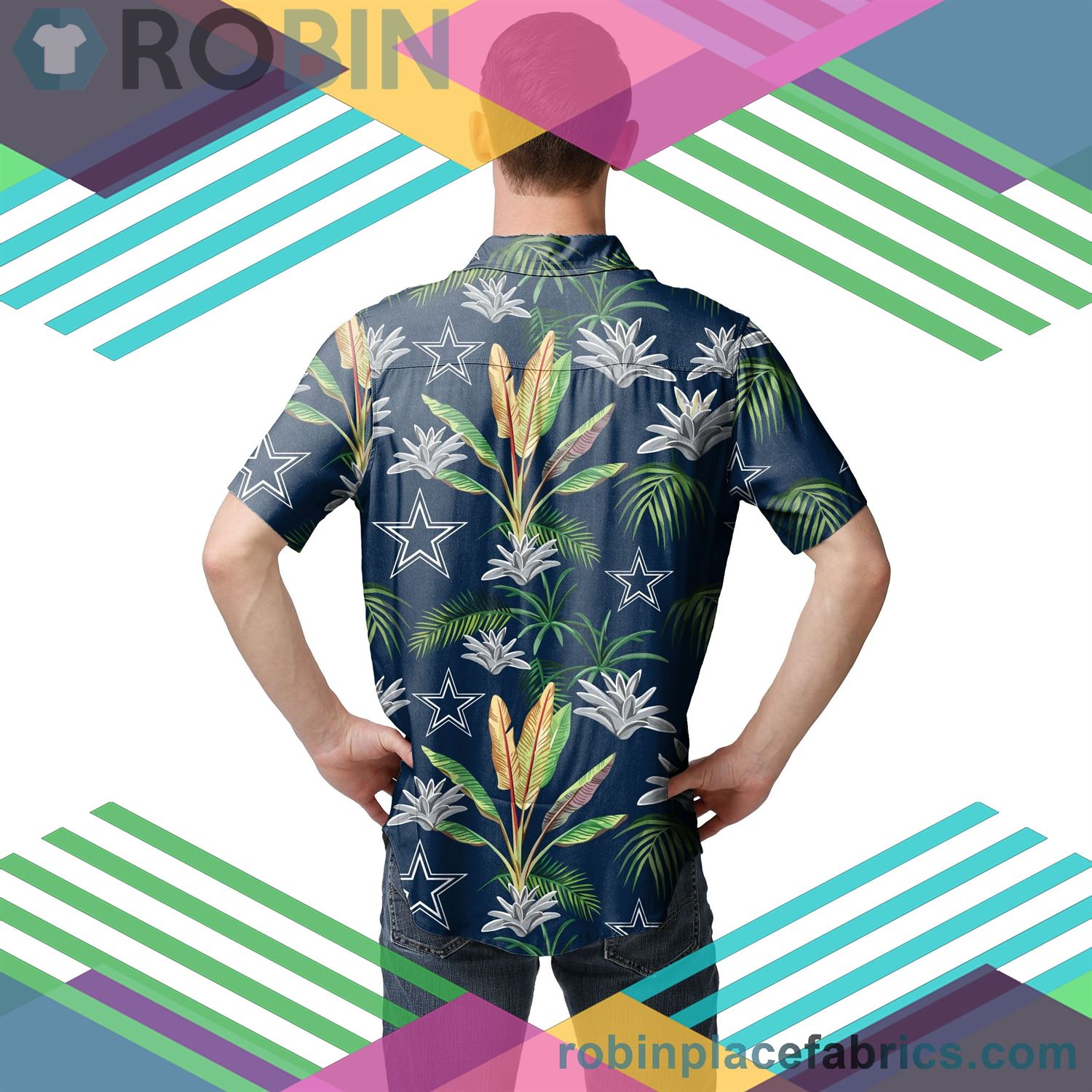 Dallas Cowboys Victory Vacay Up Hawaiian Shirt