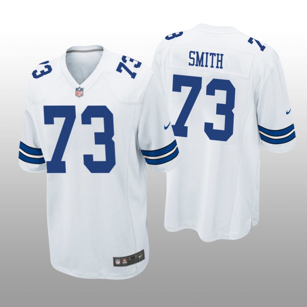 Dallas Cowboys White 2022 NFL Draft Tyler Smith Game Jersey