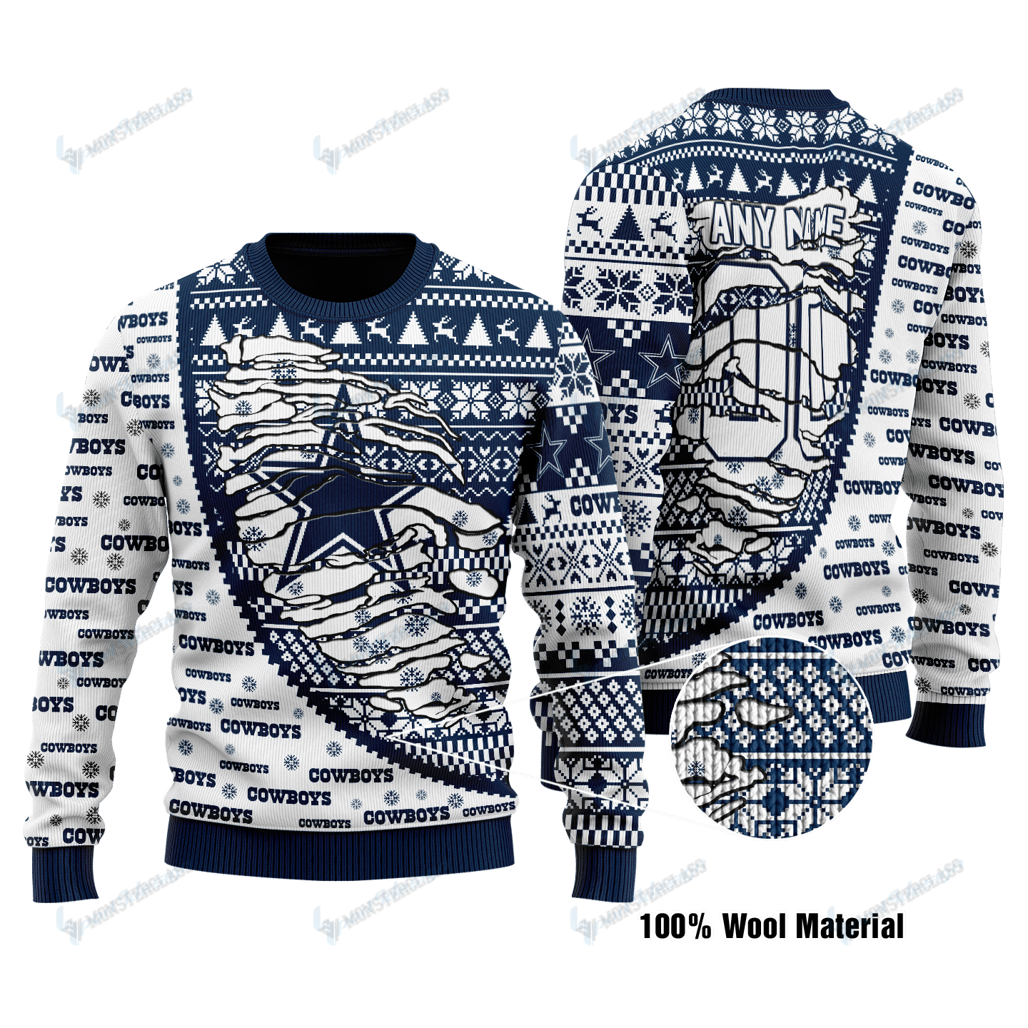 Dallas Cowboys Woolen Sweater