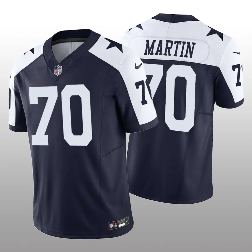 Dallas Cowboys Zack Martin Navy Jersey Vapor F.U.S.E. Limited - Men's