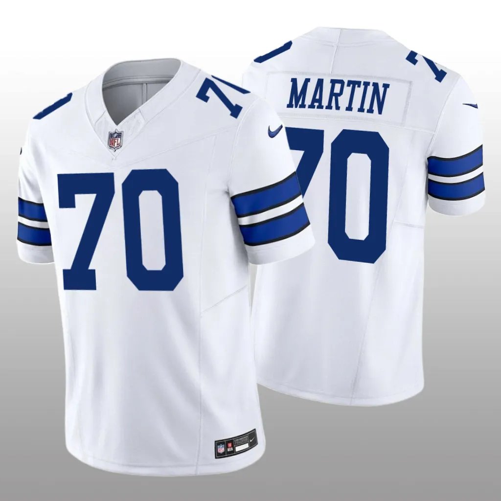 Dallas Cowboys Zack Martin White Jersey Vapor F.U.S.E. Limited - Men's