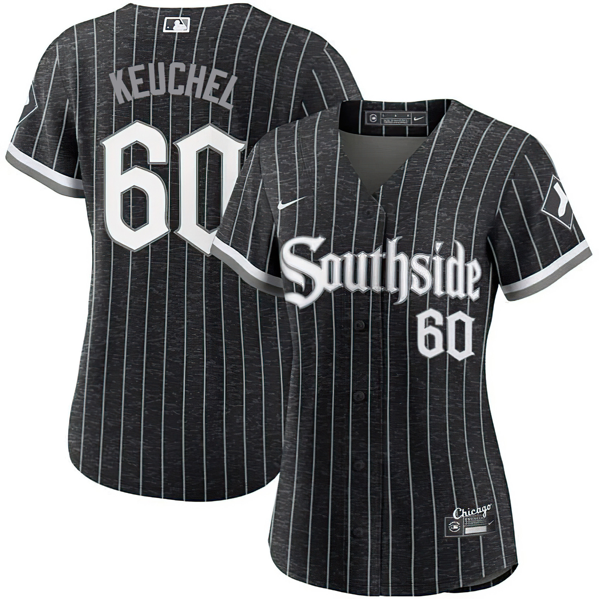 Dallas Keuchel Chicago White Sox Flex Base City Connect Southside Jersey - All Stitched