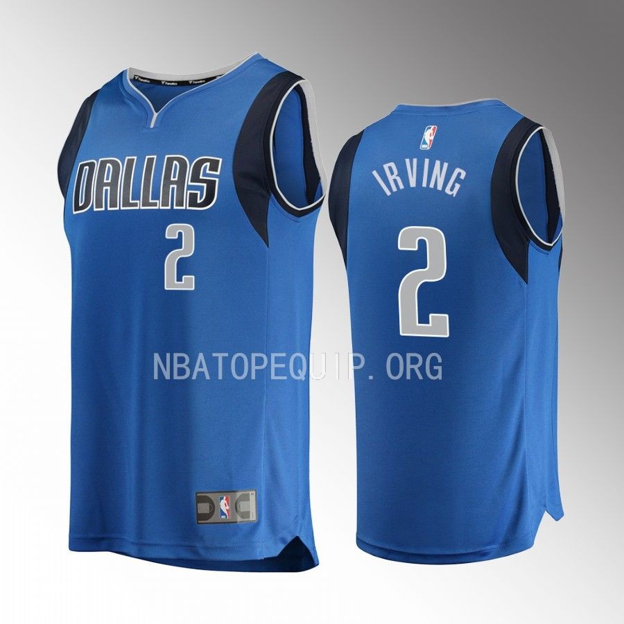 Dallas Mavericks #2 Kyrie Irving Icon Edition Jersey 2022-23 Blue