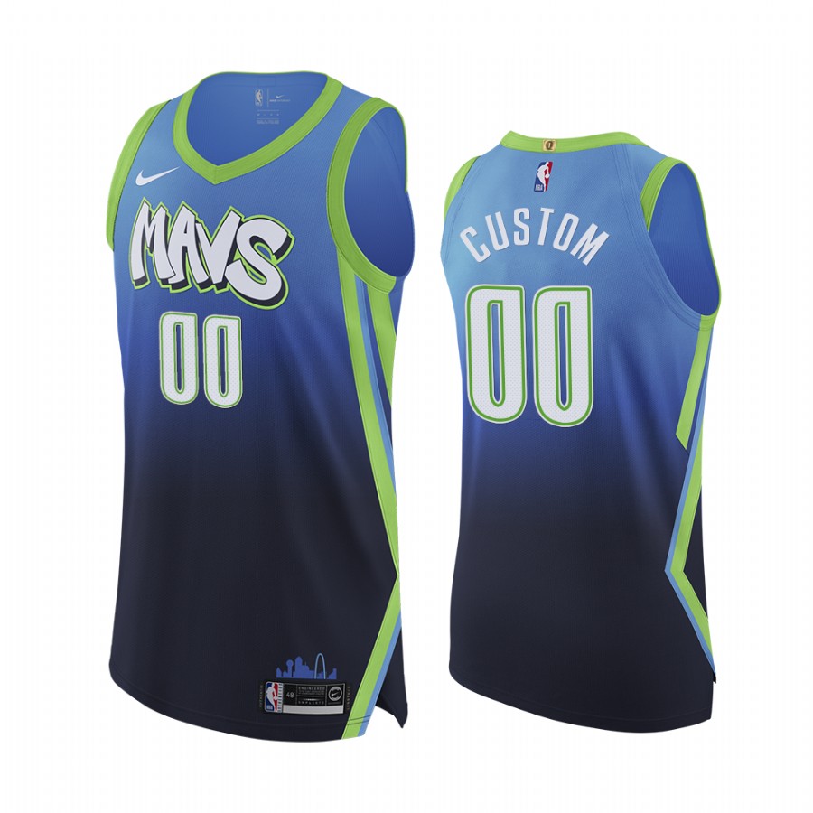 Dallas Mavericks Custom 2019-20 City Edition Jersey