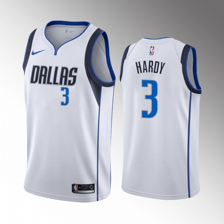 Dallas Mavericks Jaden Hardy #3 Association Edition White Jersey 2022 NBA Draft