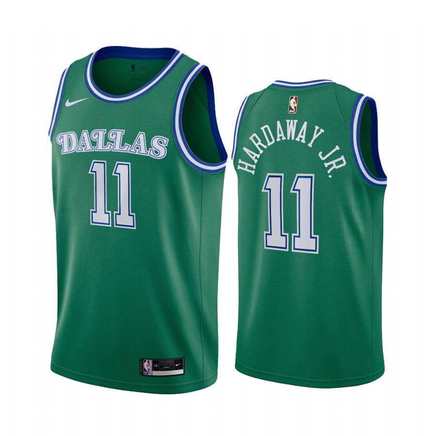 Dallas Mavericks Tim Hardaway Jr. #11 Green 2020 Classic Edition Jersey