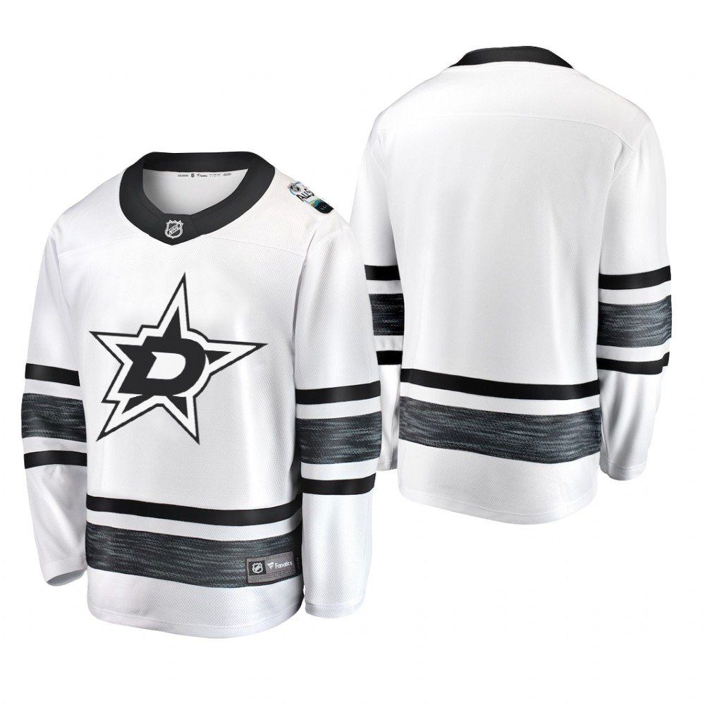 Dallas Stars 2019 NHL All-Star Breakaway Blank White Jersey Mens