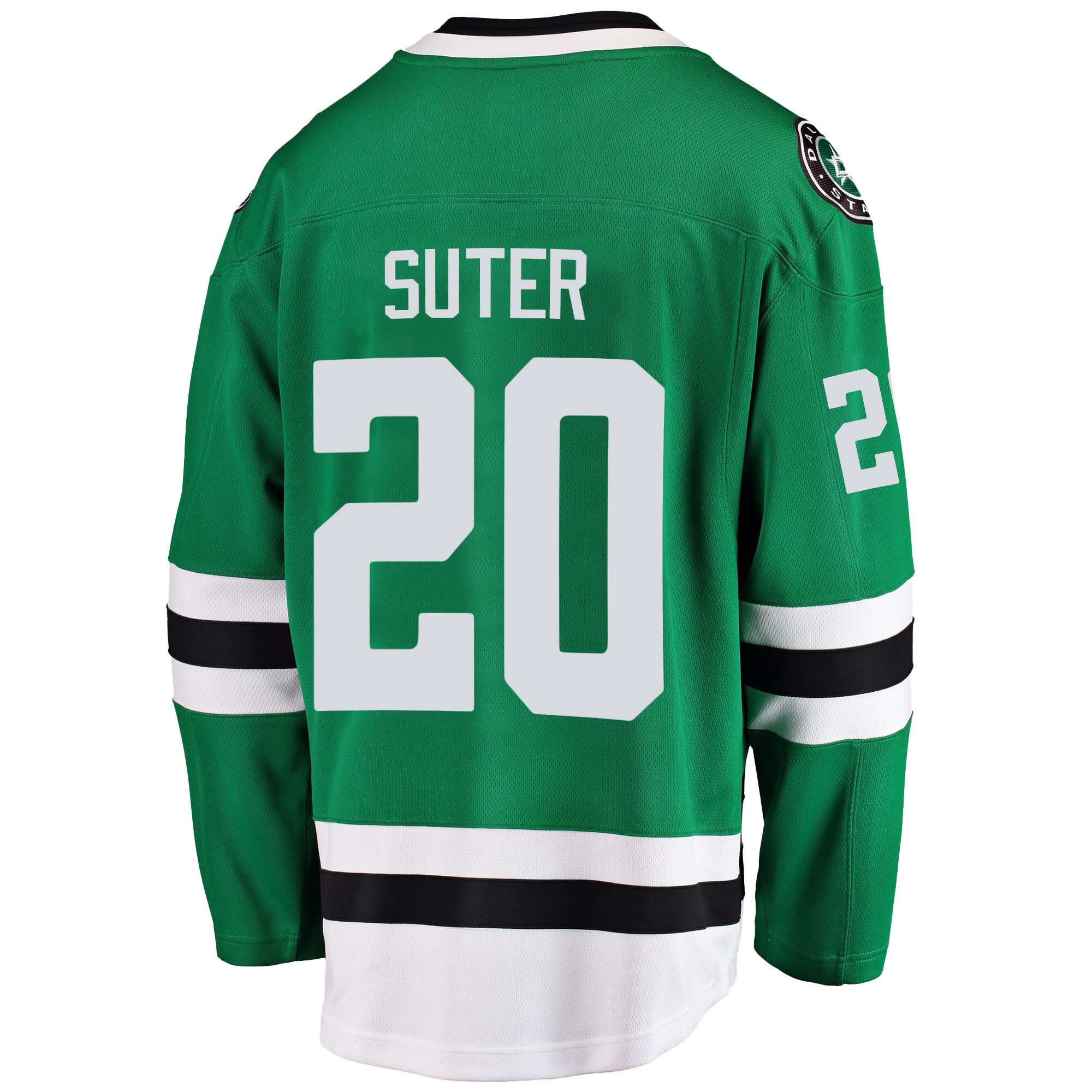 Dallas Stars Ryan Suter 20 Home 2022 Stanley Cup Playoffs Breakaway Men Stitched Jersey – Green Dallas Stars Ryan Suter 20 Home 2022 Stanley Cup Playoffs Breakaway Men Stitched Jersey – Green