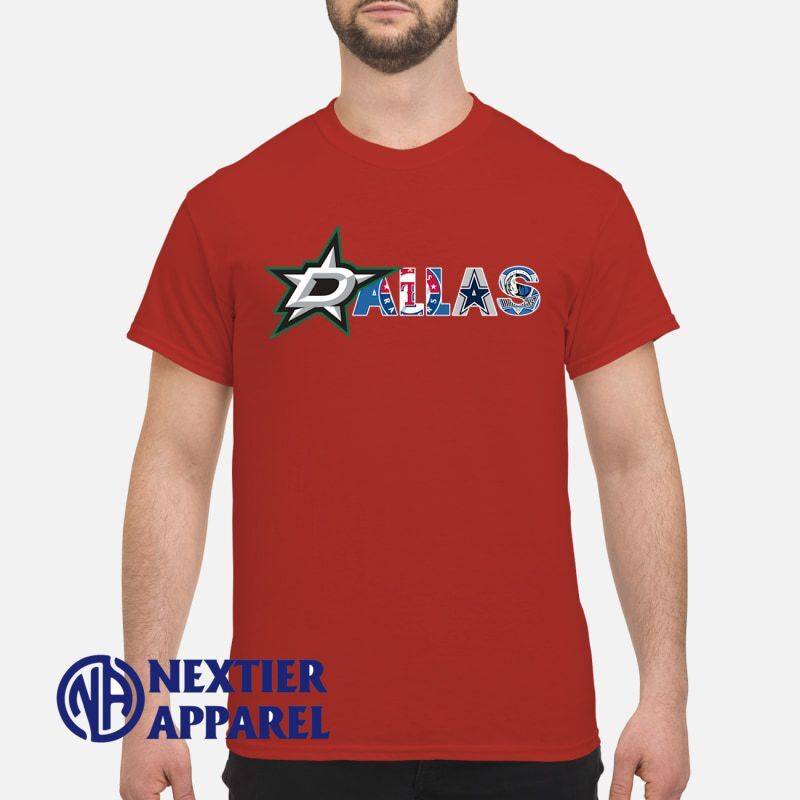 Dallas stars Texas Rangers Dallas Mavericks and Dallas Cowboys shirt Classic T-Shirt