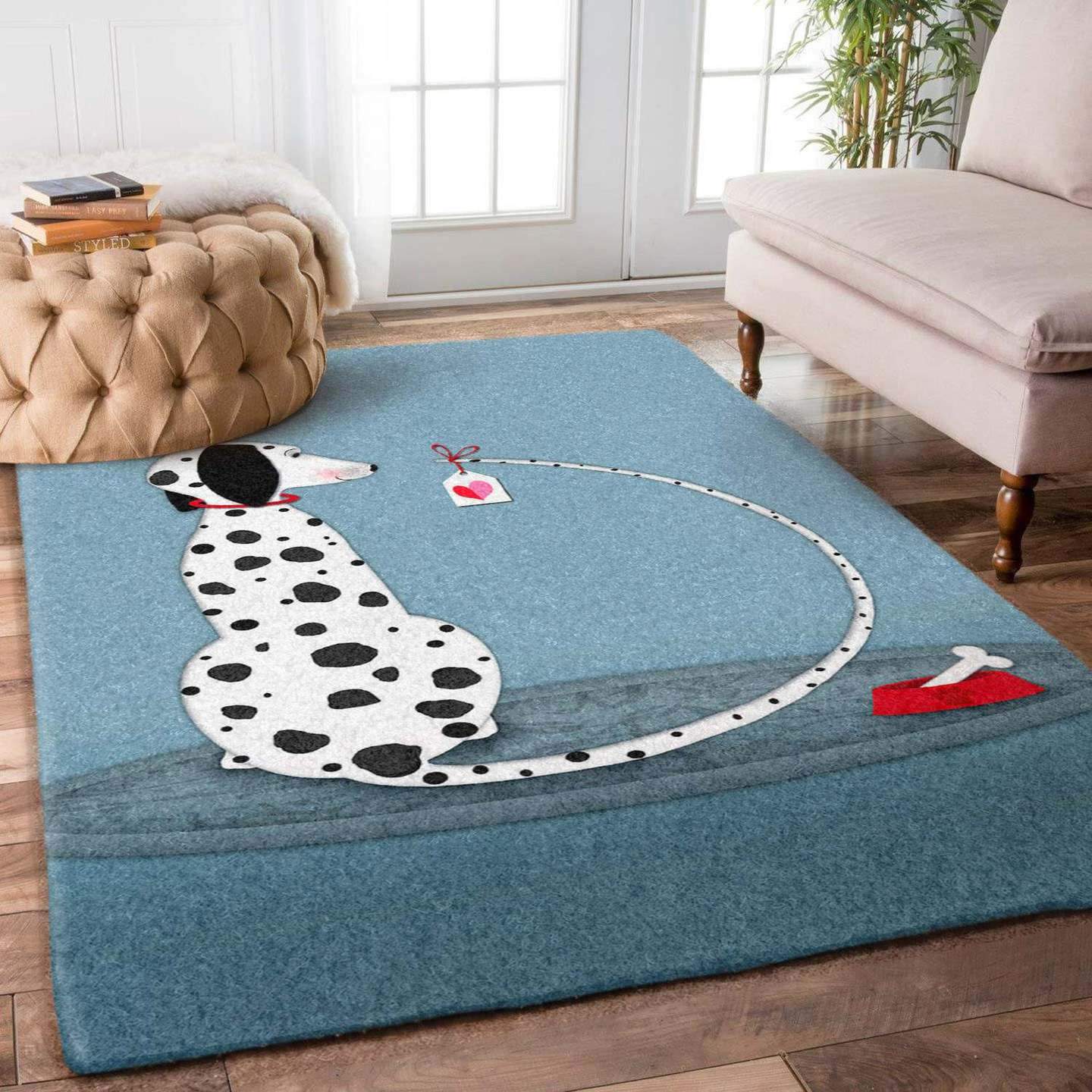 Dalmatian Dog Limited Edition Rectangle Rug