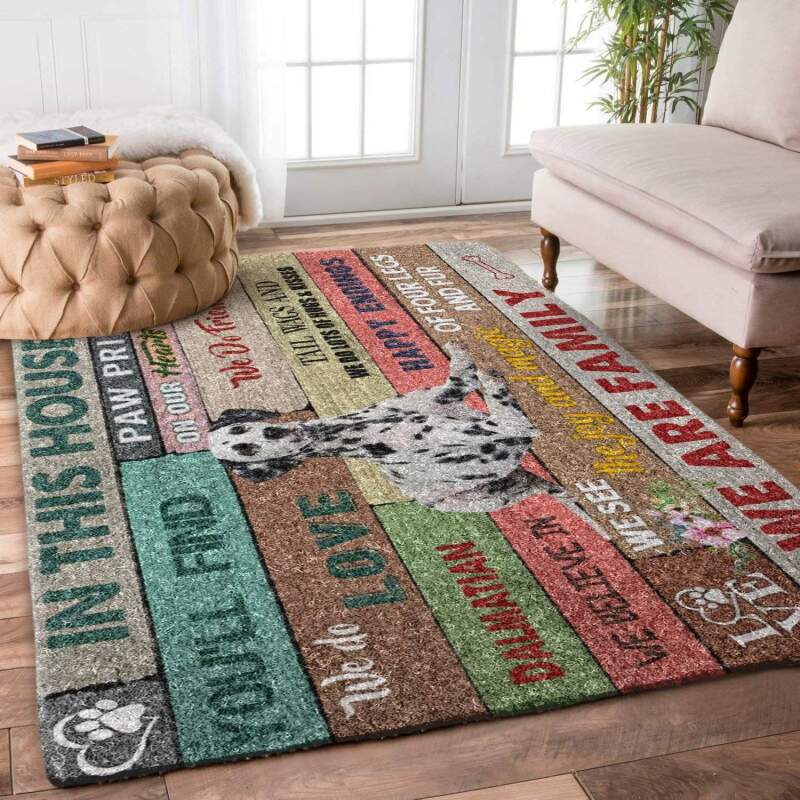 Dalmatian Limited Edition Rectangle Rug