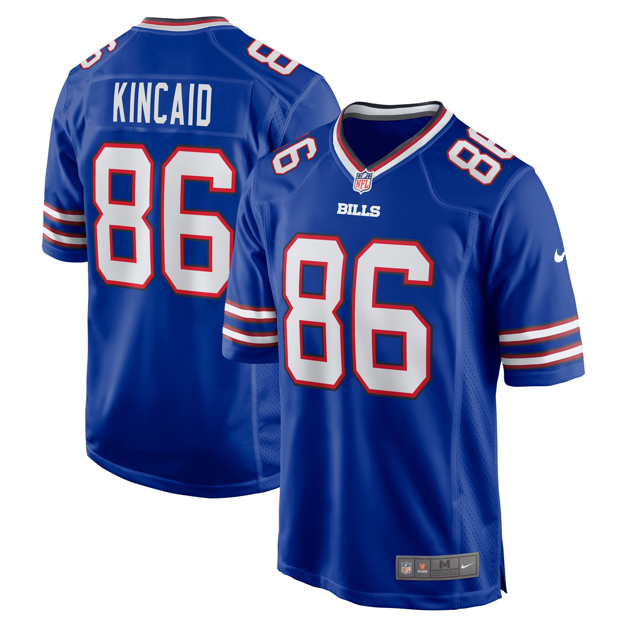 Dalton Kincaid 86 Buffalo Bills 2023 NFL Draft Game Stitched Jersey – Royal