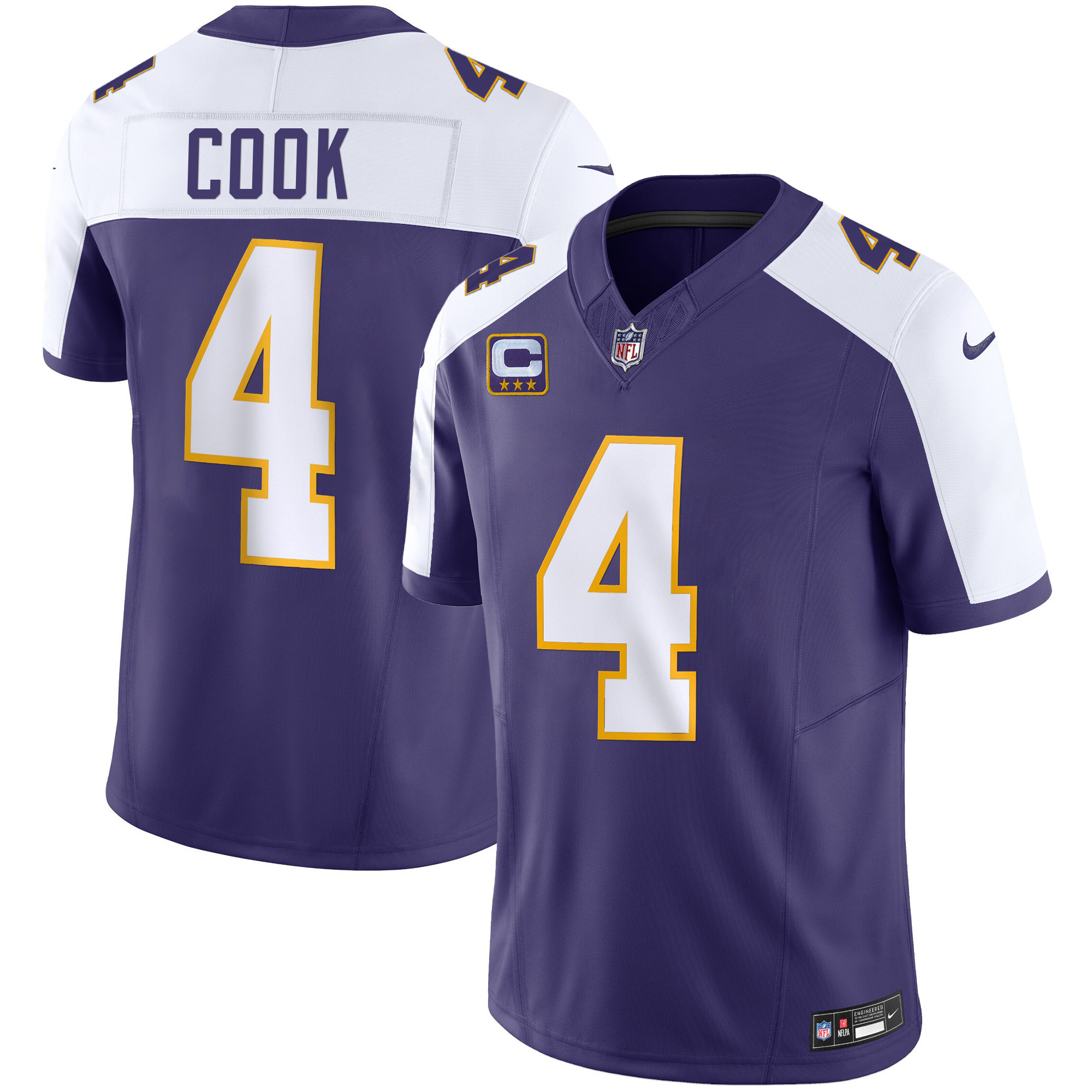 Dalvin Cook Men's Minnesota Vikings Classic Limited Alternate Jersey - All Stitched
