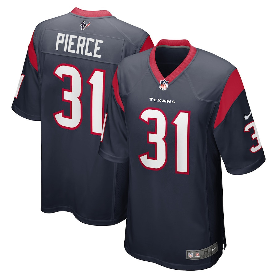 Dameon Pierce Houston Texans Stitched Jersey – Navy