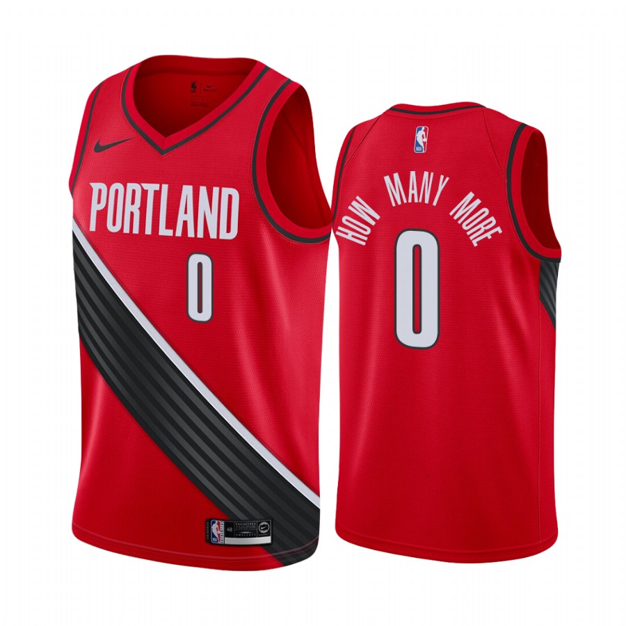 Damian Lillard How Many More Blazers Statement Jersey