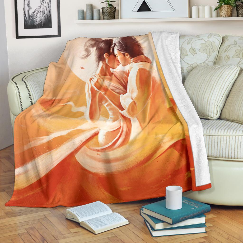 Dance In The Wind Sherpa Blanket Cozy Blanket Fleece Blanket