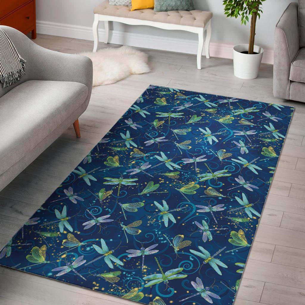 Dancing Dragonfly Limited Edition Rectangle Rug