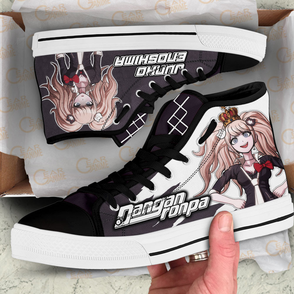 Danganronpa Junko Enoshima Custom Anime High Top Shoes