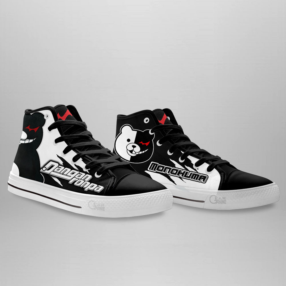 Danganronpa Monokuma Custom Anime High Top Shoes