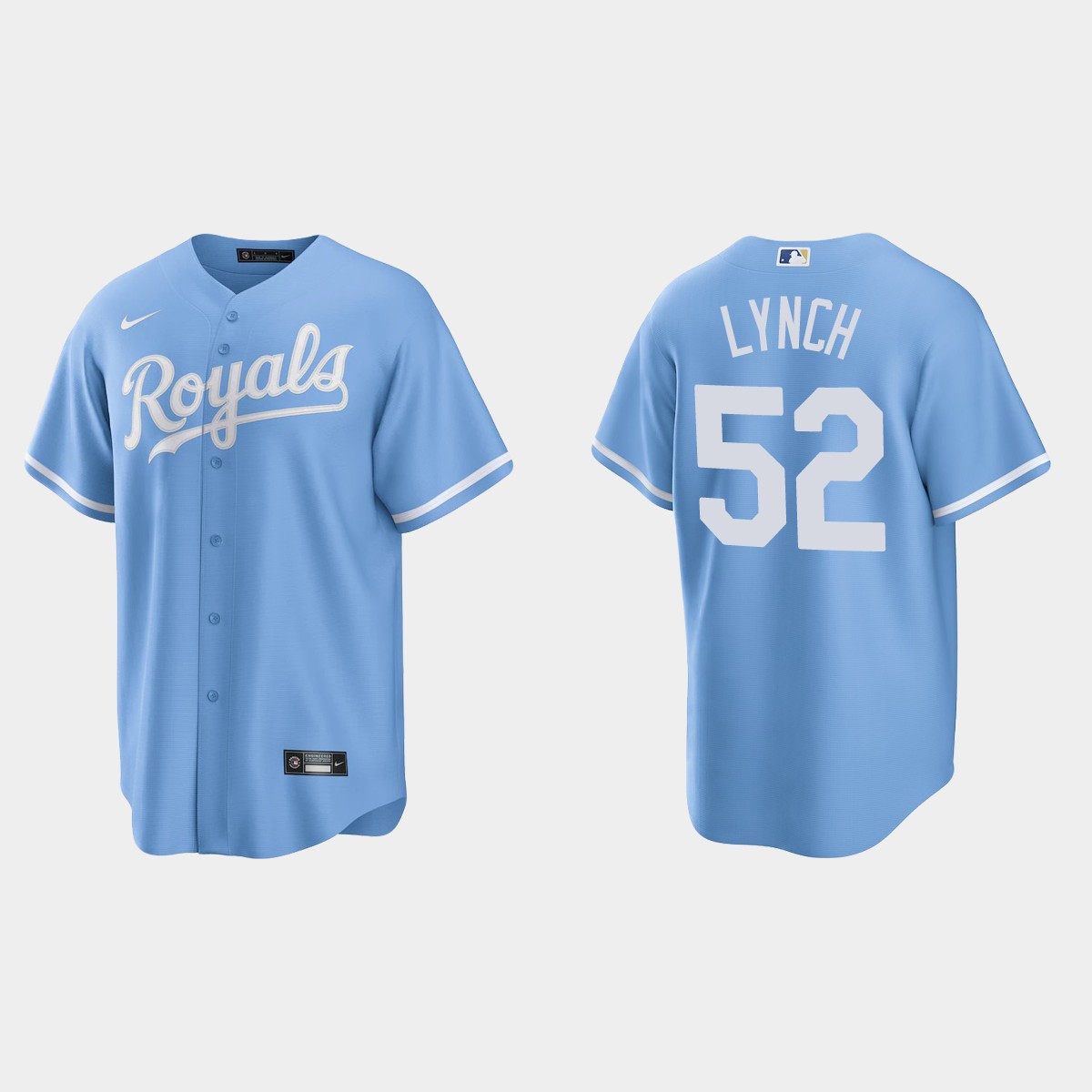 Daniel Lynch Kansas City Royals Alternate Jersey - Blue