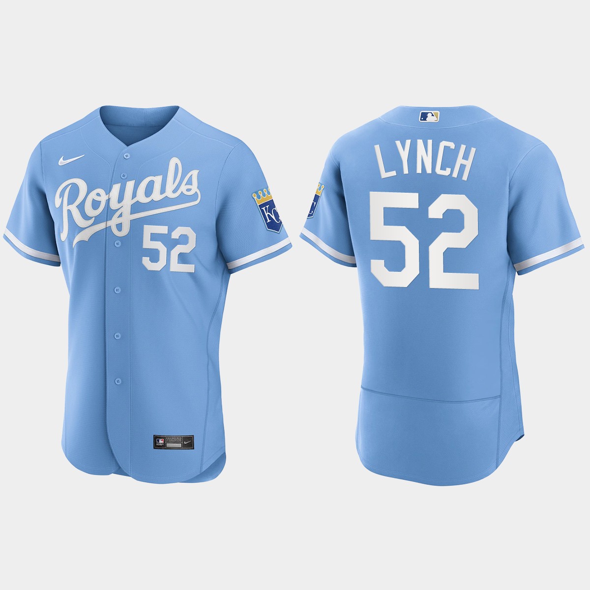 Daniel Lynch Kansas City Royals Jersey - Powder Blue