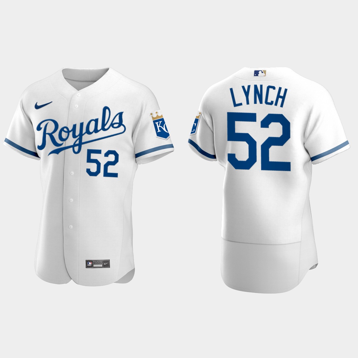 Daniel Lynch Kansas City Royals Jersey - White