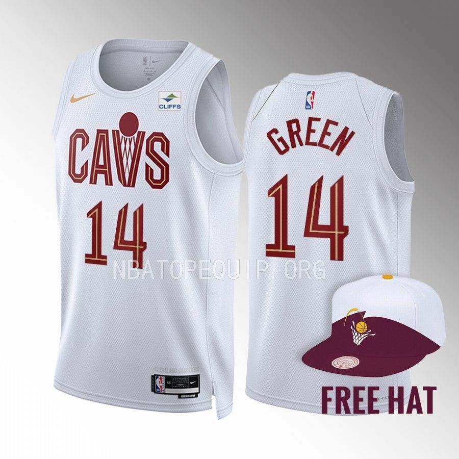 Danny Green Cleveland Cavaliers White Association Edition 2022-23 Men Jersey Swingman