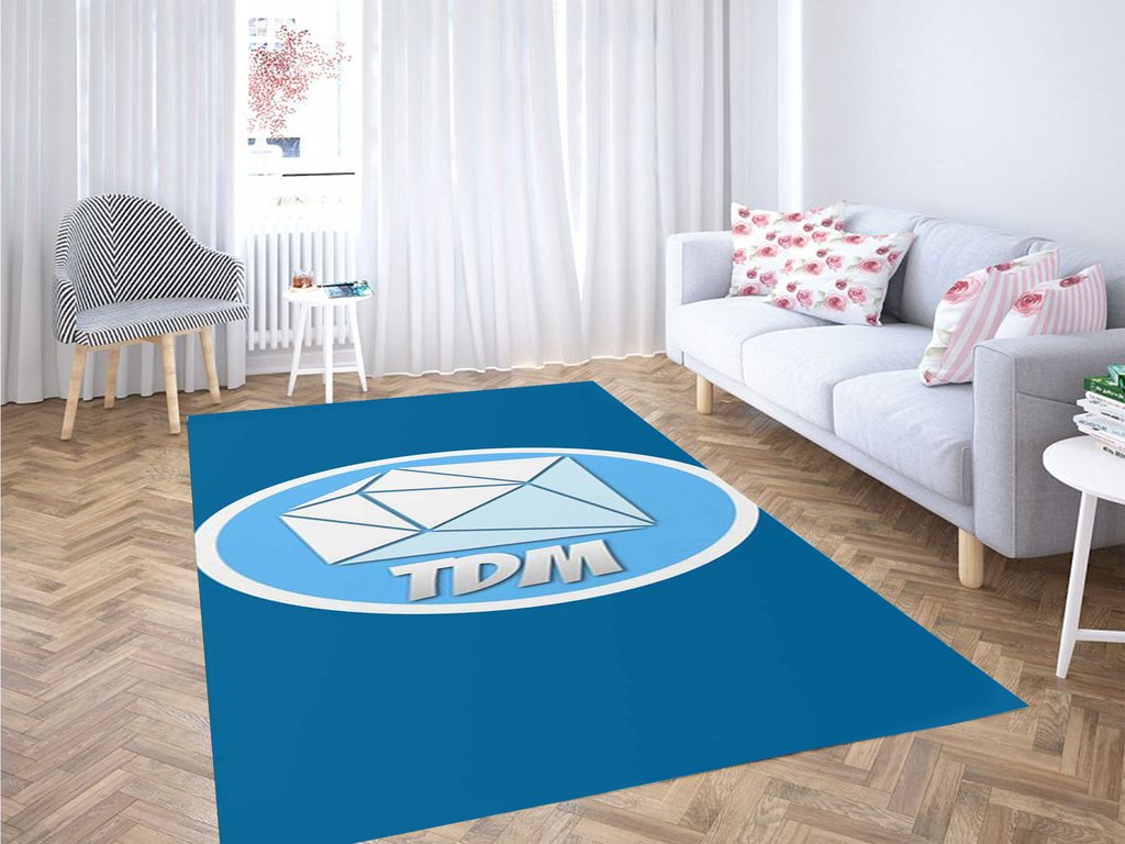 Dantdm Living Room Modern Carpet Rectangle Rug