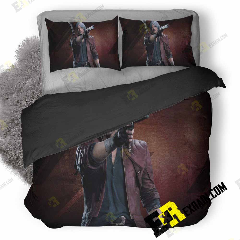 Dante Devil May Cry W7 3D Customized Duvet Cover Bedding Set