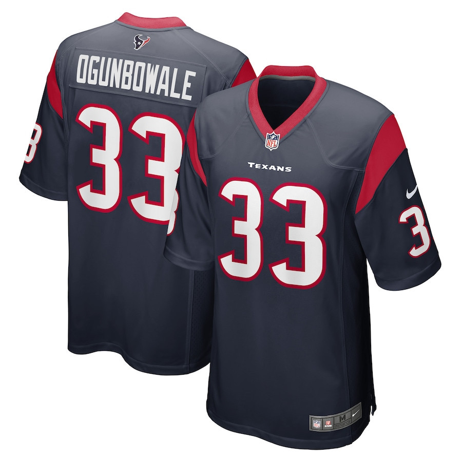 Dare Ogunbowale Houston Texans Stitched Jersey – Navy