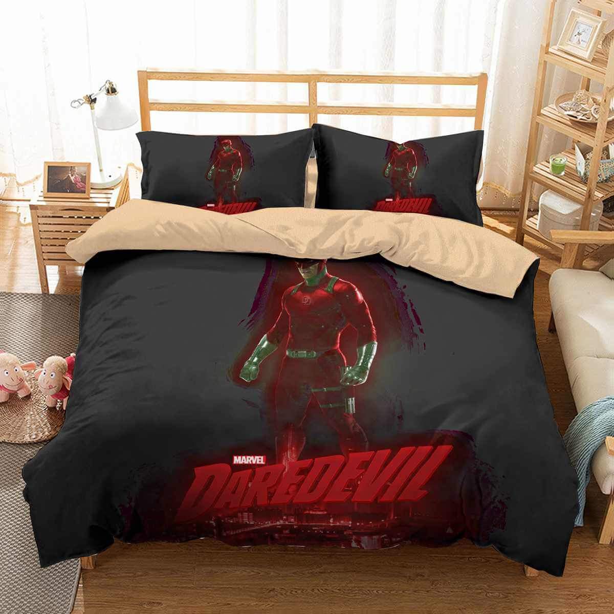 Daredevil 3D Customized Duvet Cover Bedding Set