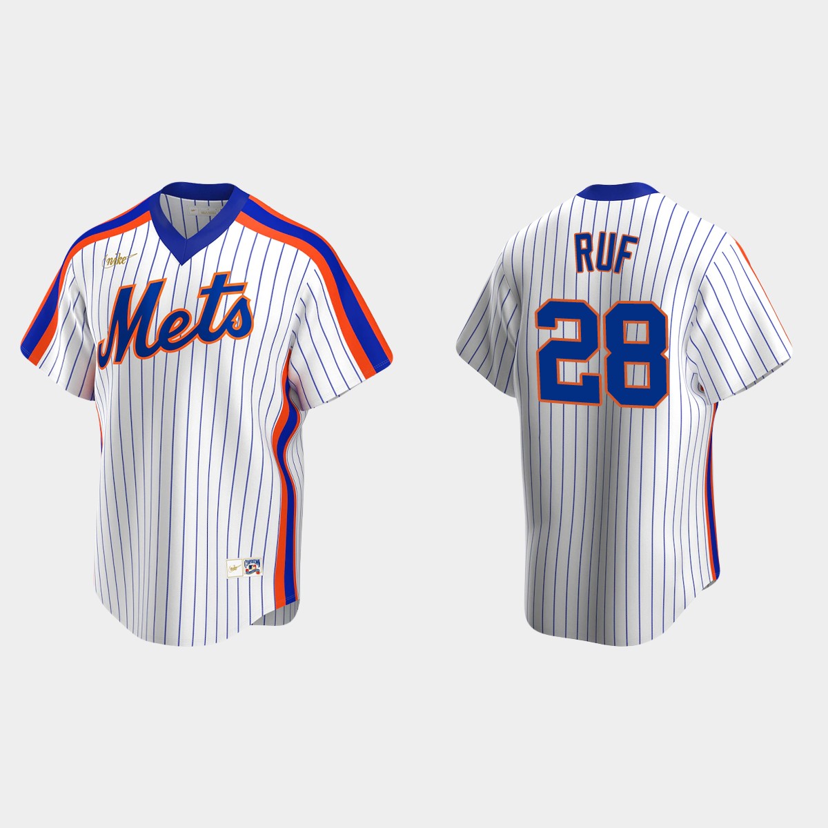 Darin Ruf New York Mets Cooperstown Collection Home Jersey - White