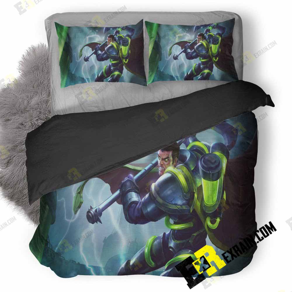 Darius League Of Legends Yr 3D Customized Duvet Cover Bedding Set