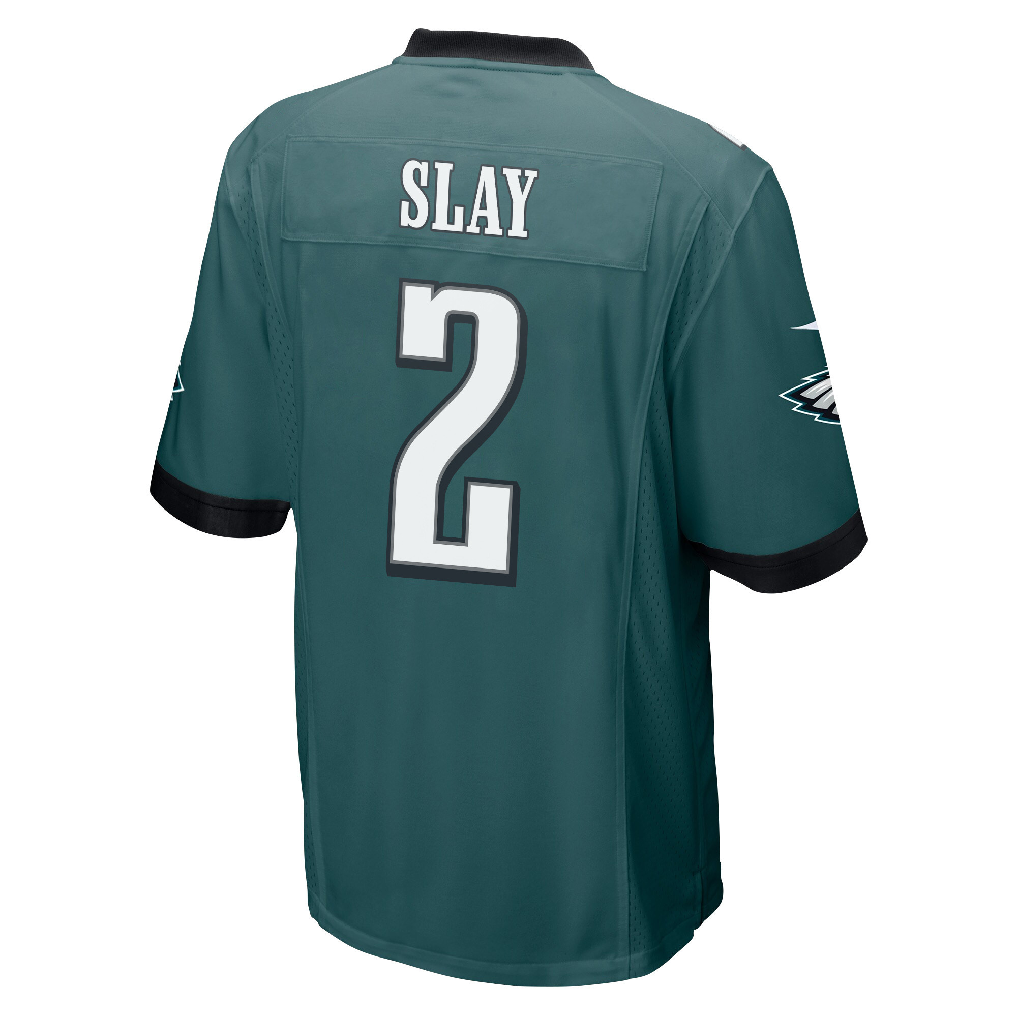 Darius Slay 2 Philadelphia Eagles Super Bowl LVII Champions 2 Stars Men Game Stitched Jersey – Midnight Green