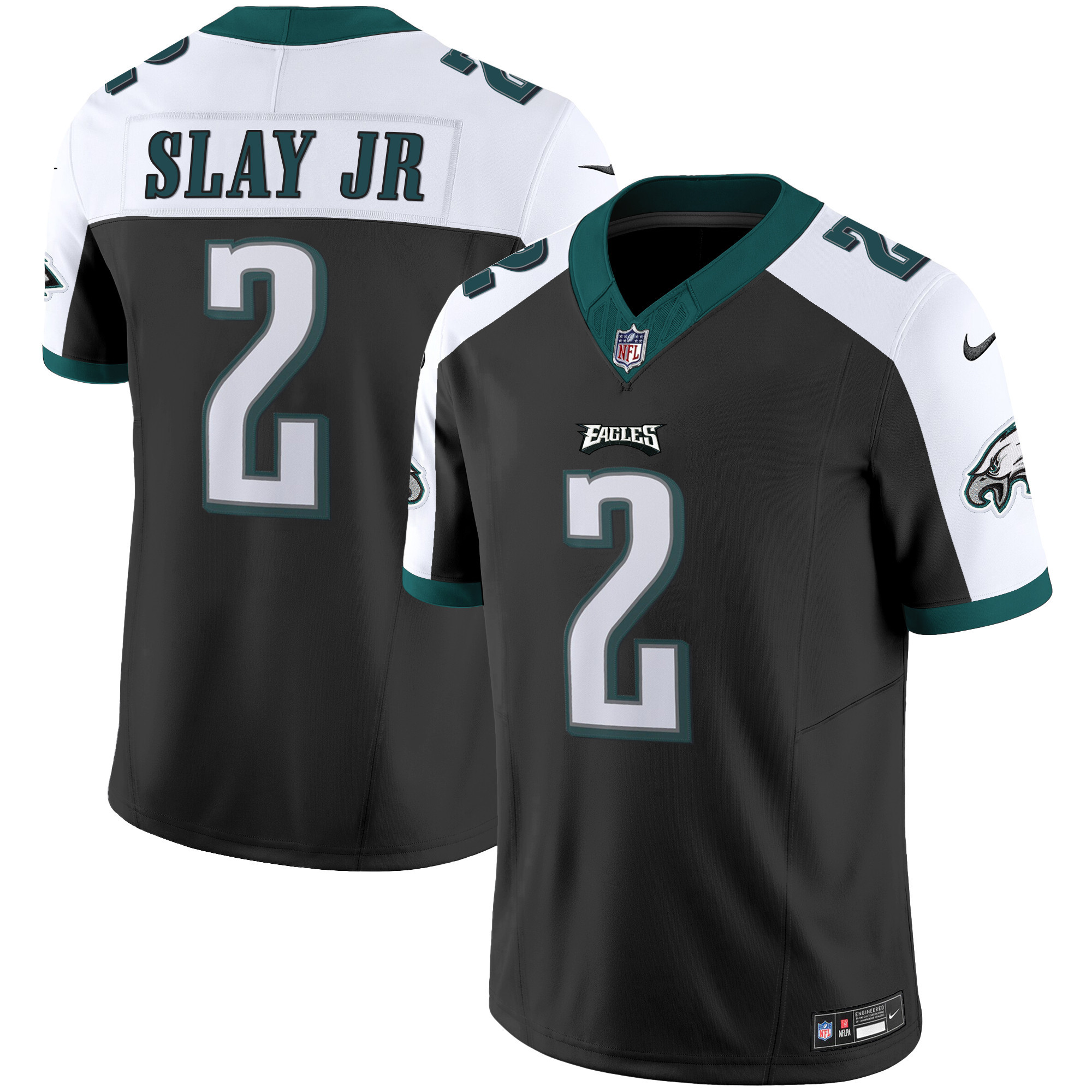 Darius Slay Jr. Men's Philadelphia Eagles Vapor Limited Black Alternate Jersey - All Stitched
