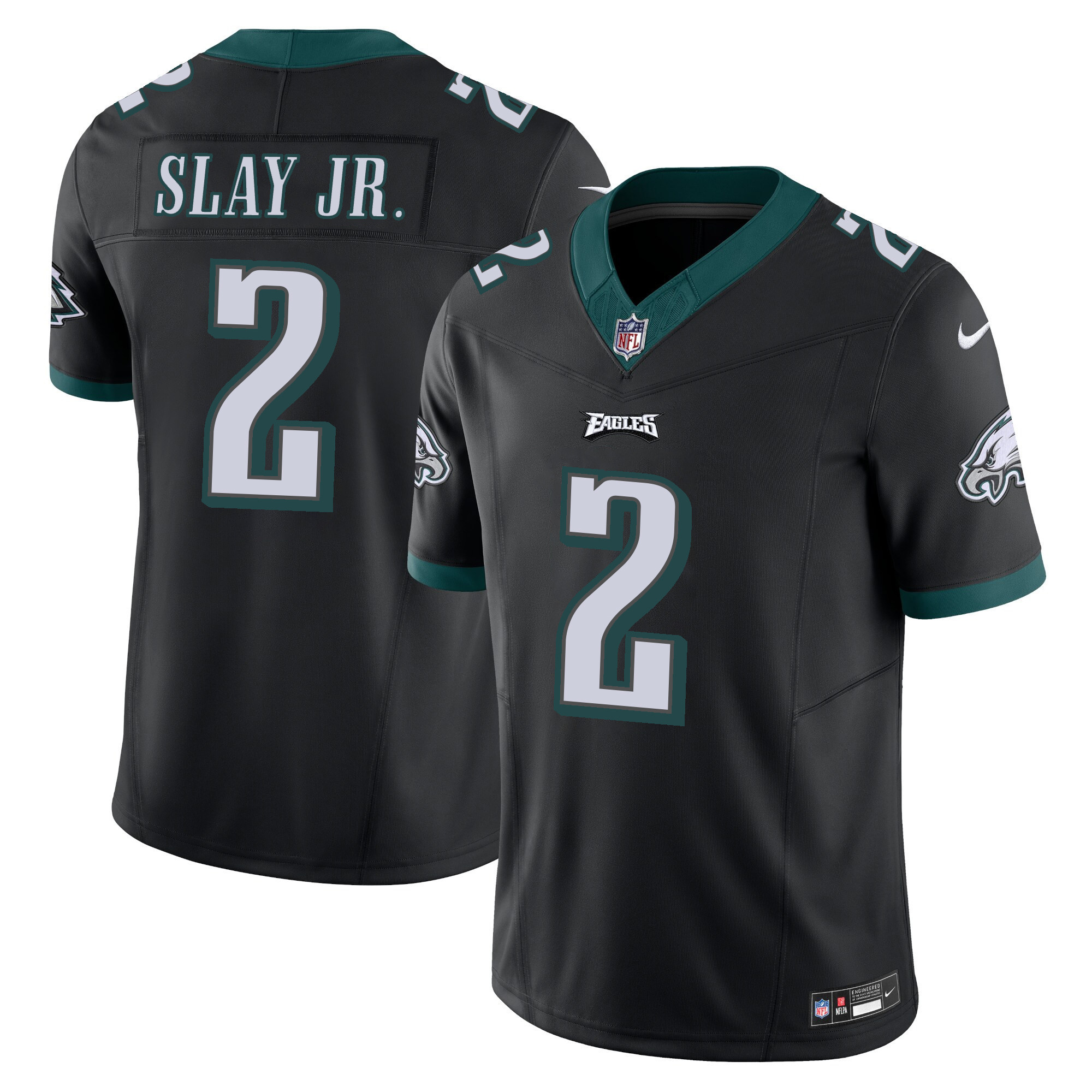 Darius Slay Jr. Men's Philadelphia Eagles Vapor Limited Black Jersey - All Stitched