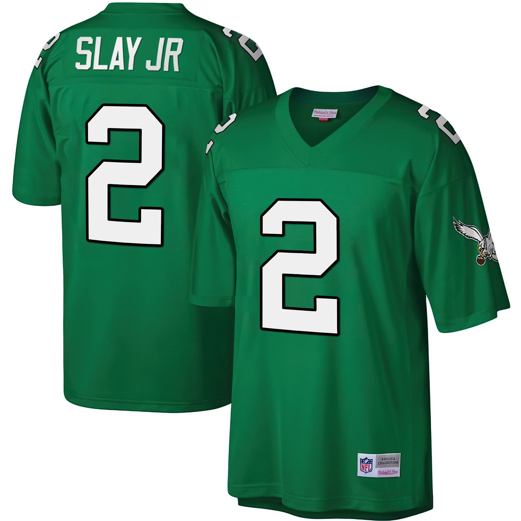 Darius Slay Jr. Philadelphia Eagles Big & Tall 1990 Retired Kelly Green Jersey - All Stitched