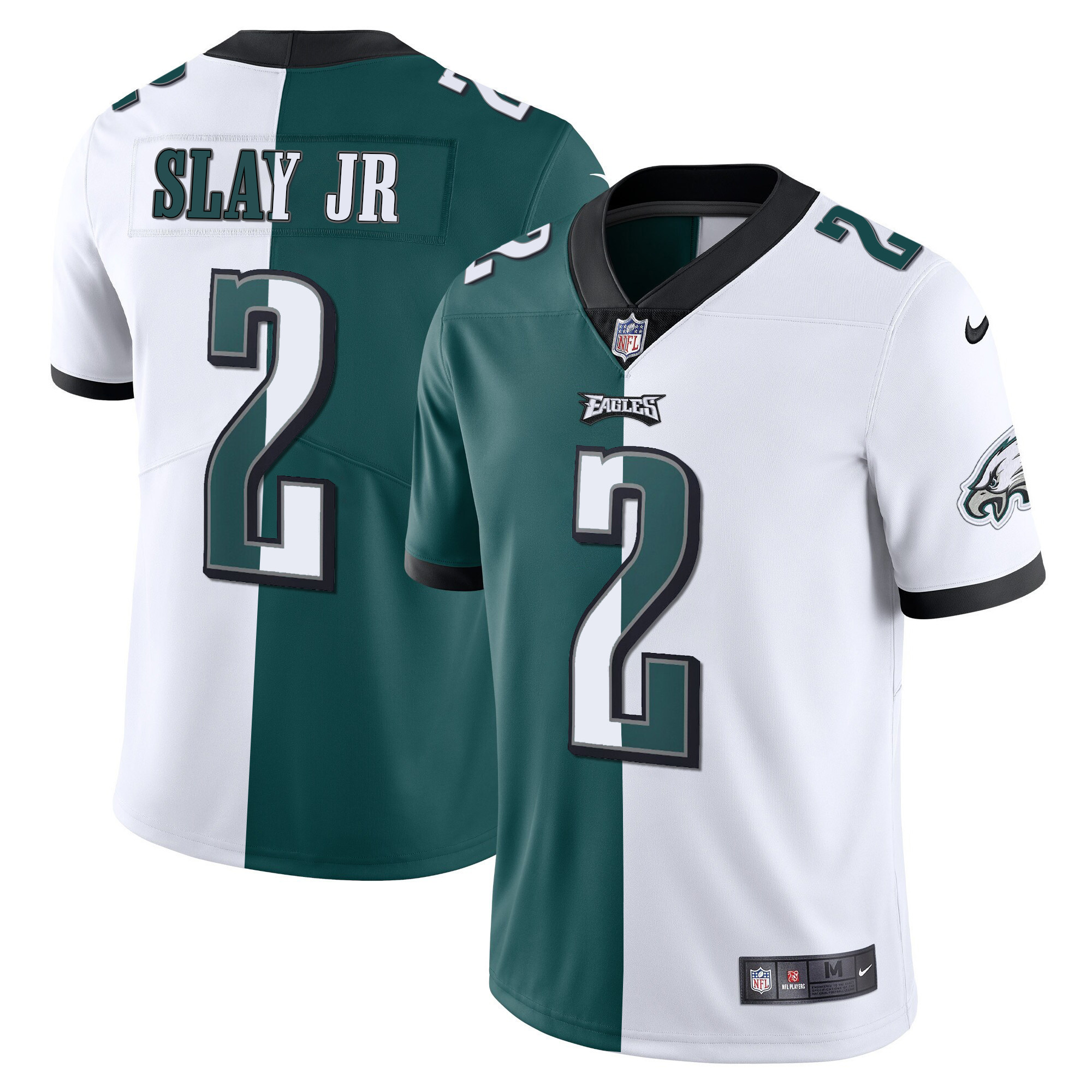 Darius Slay Jr. Youth's Philadelphia Eagles Gold & Split Vapor Jersey - All Stitched