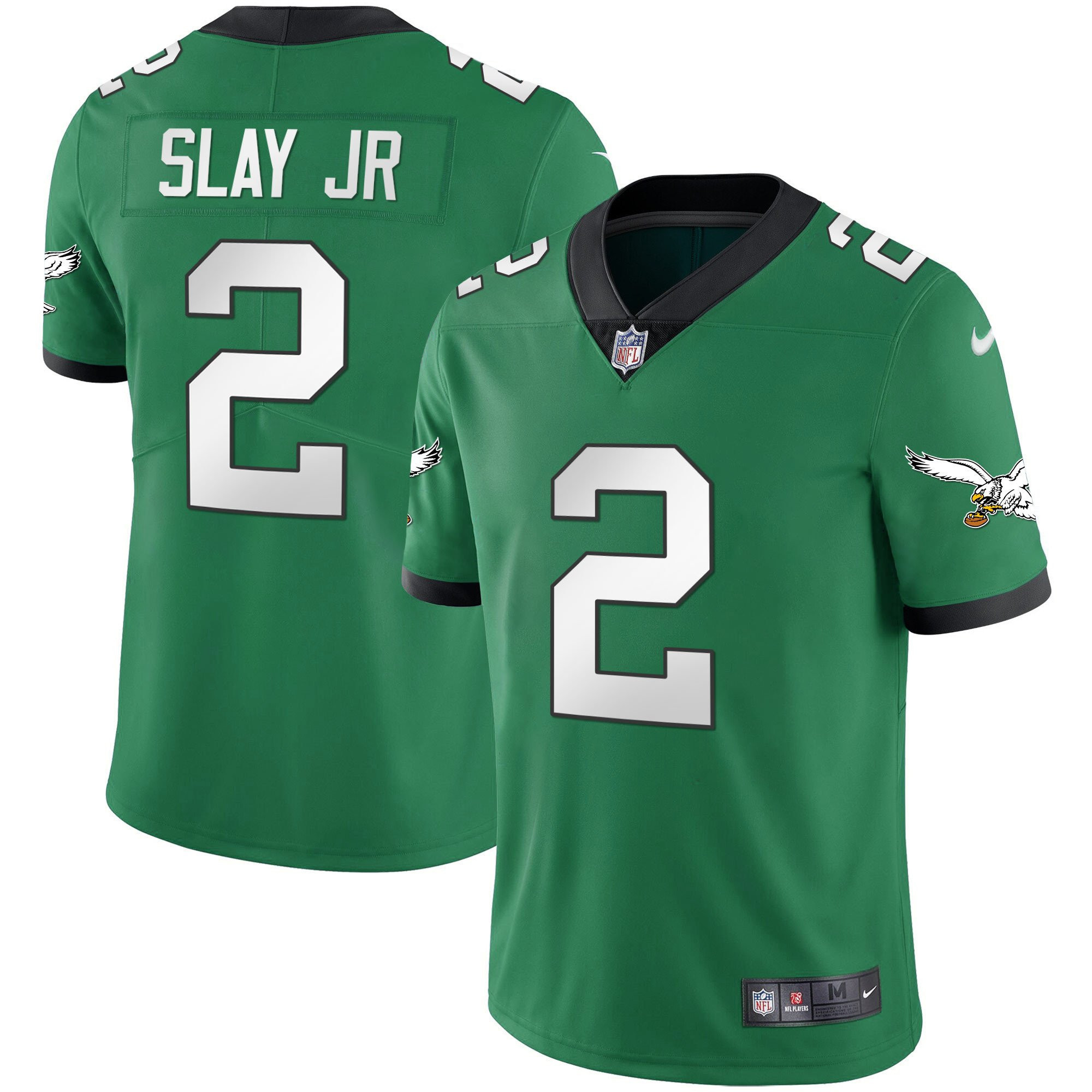 Darius Slay Jr. Youth's Philadelphia Eagles Kelly Green Gold Green Limited Jersey - All Stitched