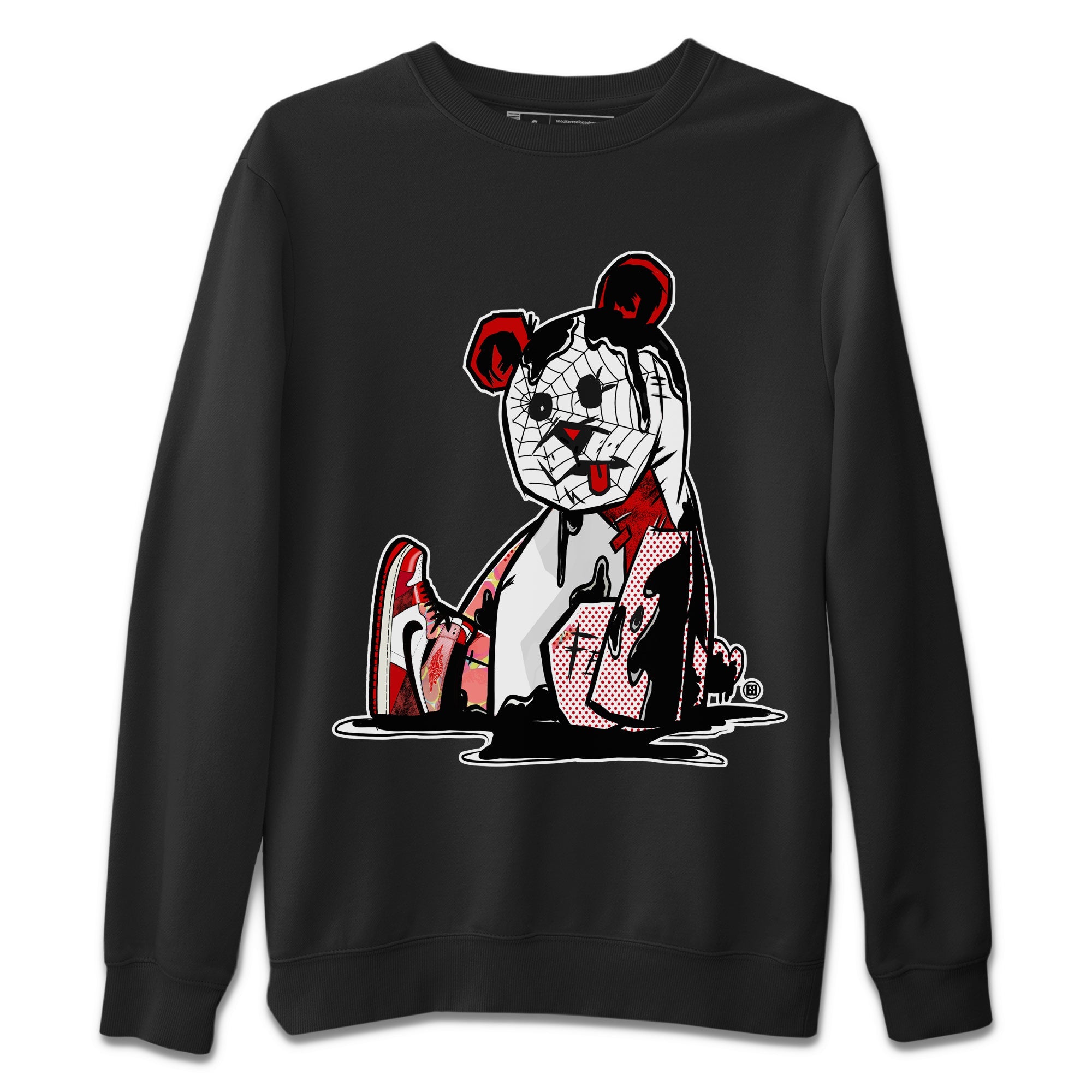 Dark Bear Unisex Sweater – Air Jordan 1 Spider Man, Sneakers Matching Sweater