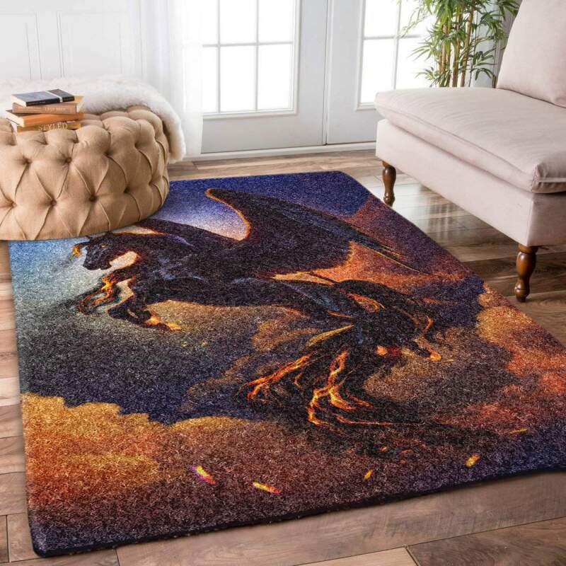 Dark Pegasus Limited Edition Rectangle Rug