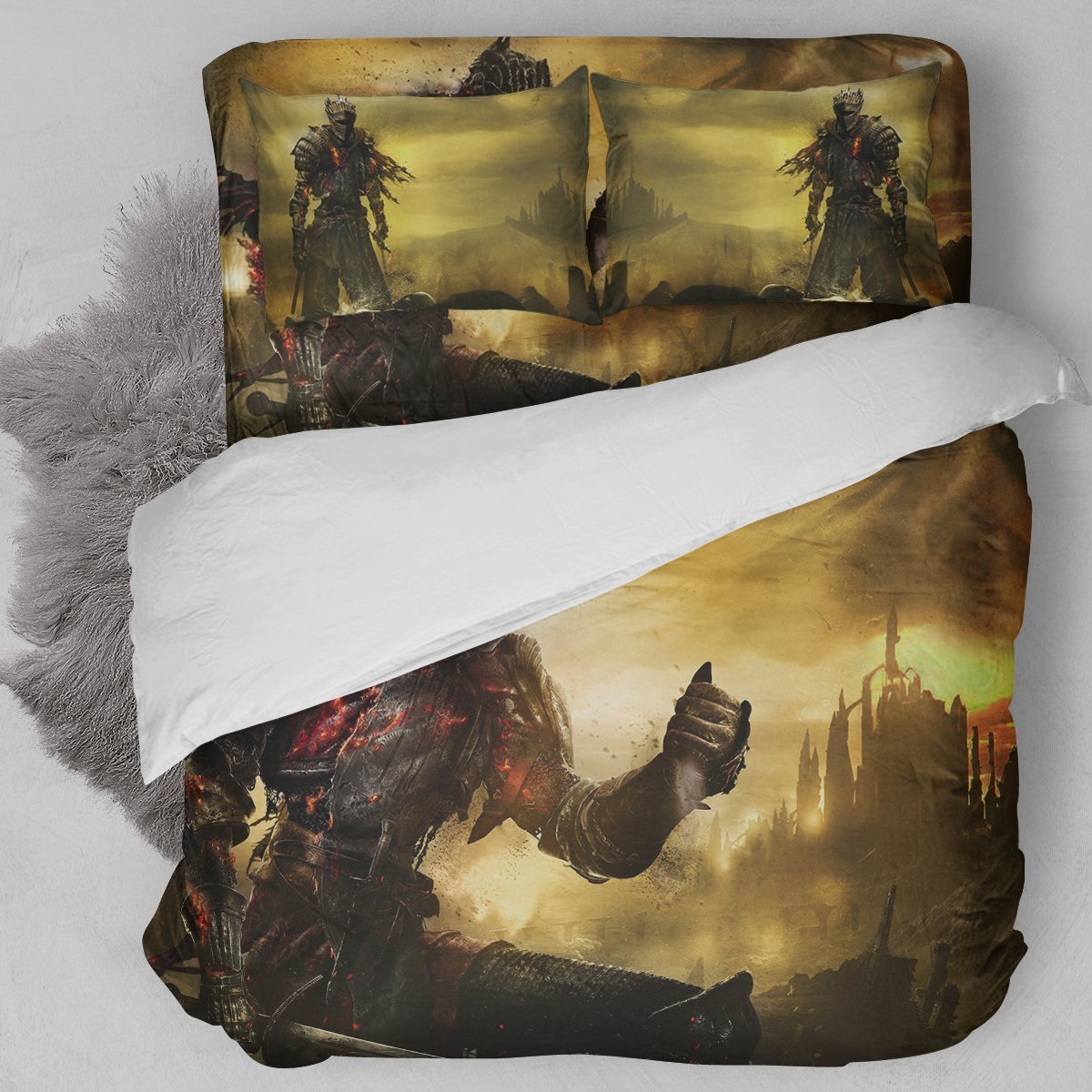 Dark Souls – Soul Of Cinder Duvet Cover Bedding Set