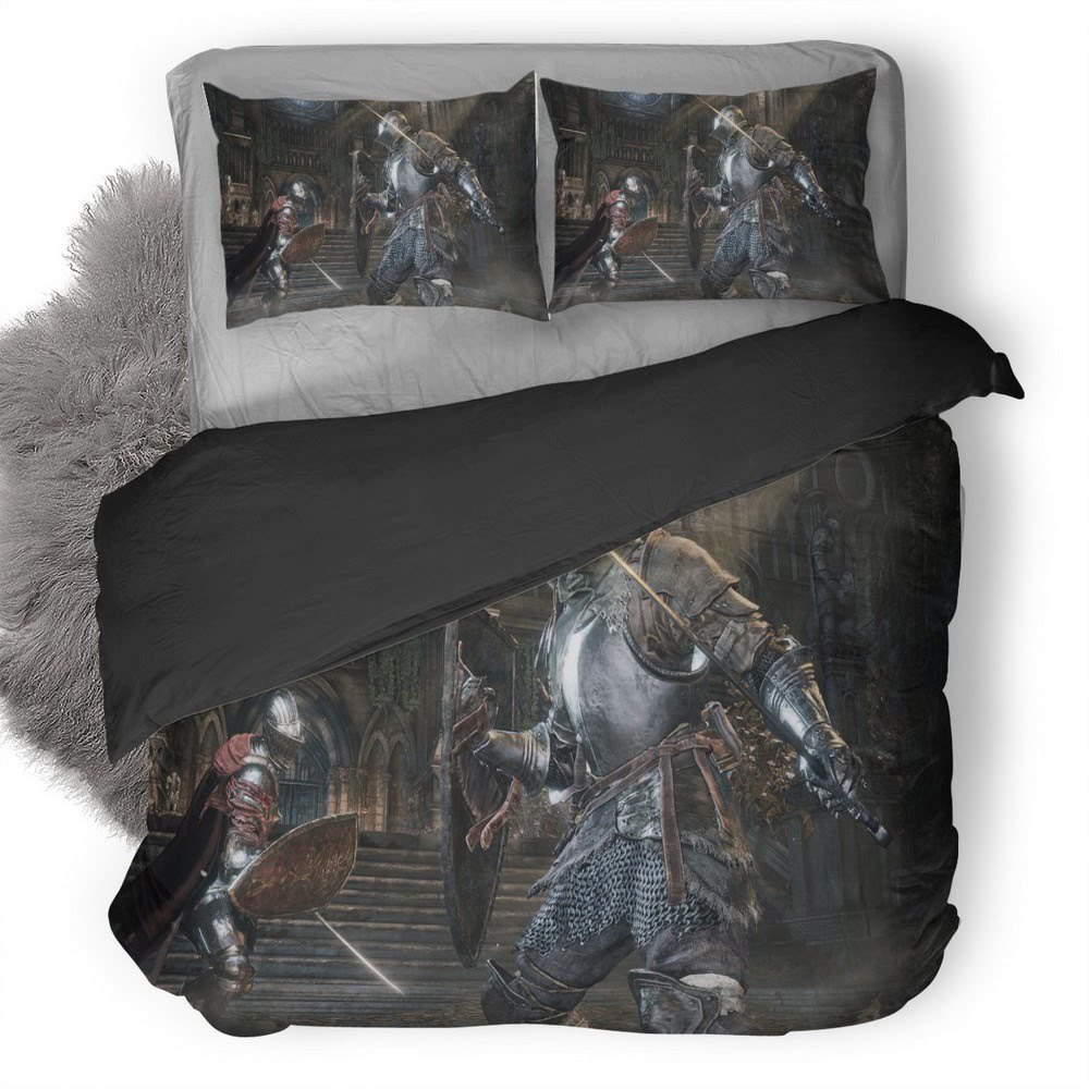 Dark Souls 10 3D Customized Duvet Cover Bedding Set