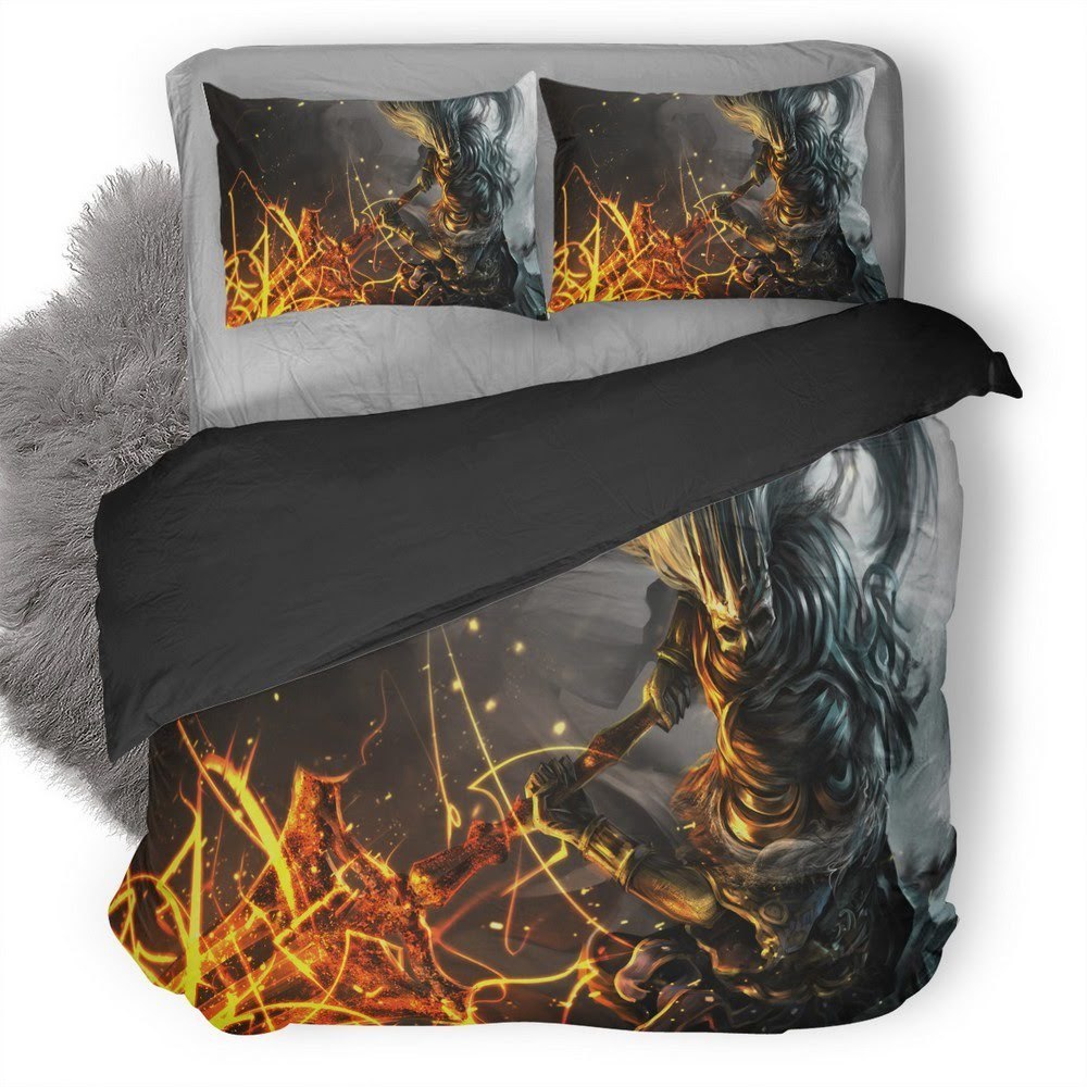 Dark Souls 11 3D Customized Duvet Cover Bedding Set