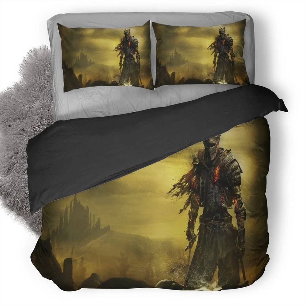 Dark Souls 16 3D Customized Duvet Cover Bedding Set