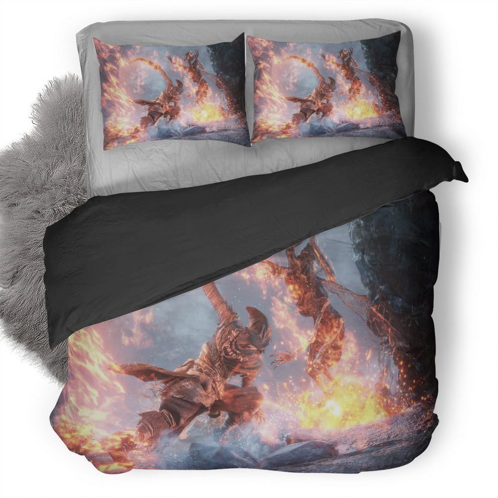Dark Souls 22 3D Customized Duvet Cover Bedding Set