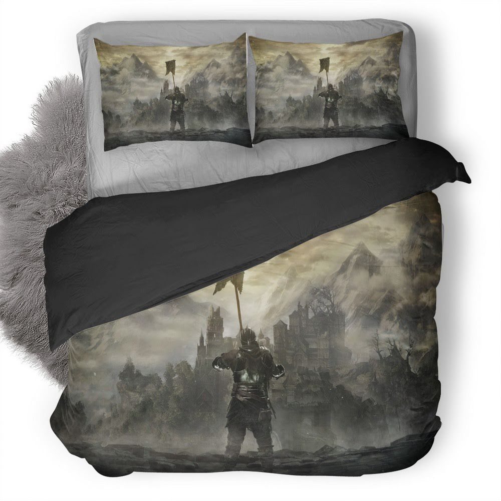Dark Souls 39 3D Customized Duvet Cover Bedding Set