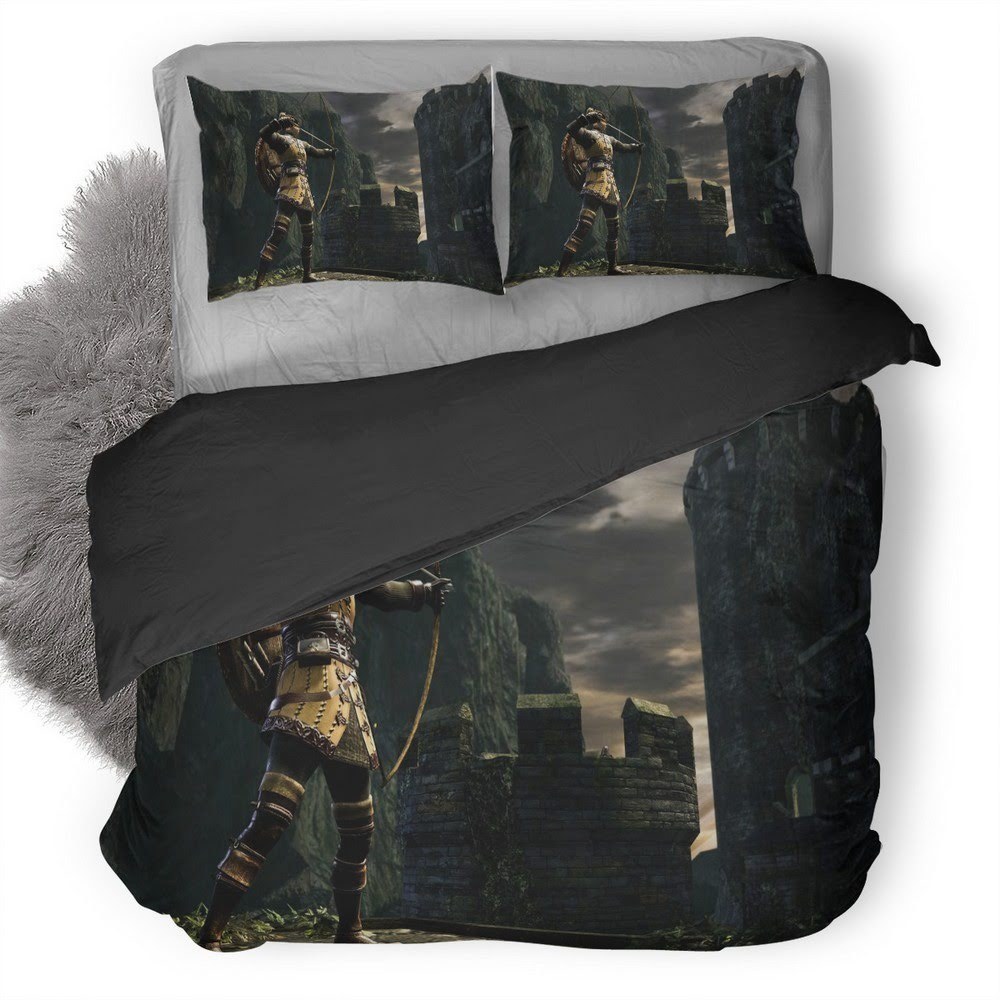 Dark Souls 3D Customized Duvet Cover Bedding Set